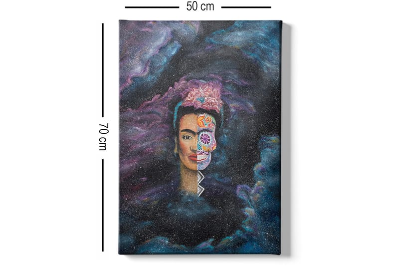 Koristeellinen Canvastaulu 50x70 cm - Monivärinen - Sisustustuotteet - Taulu & taide - Canvas-taulu