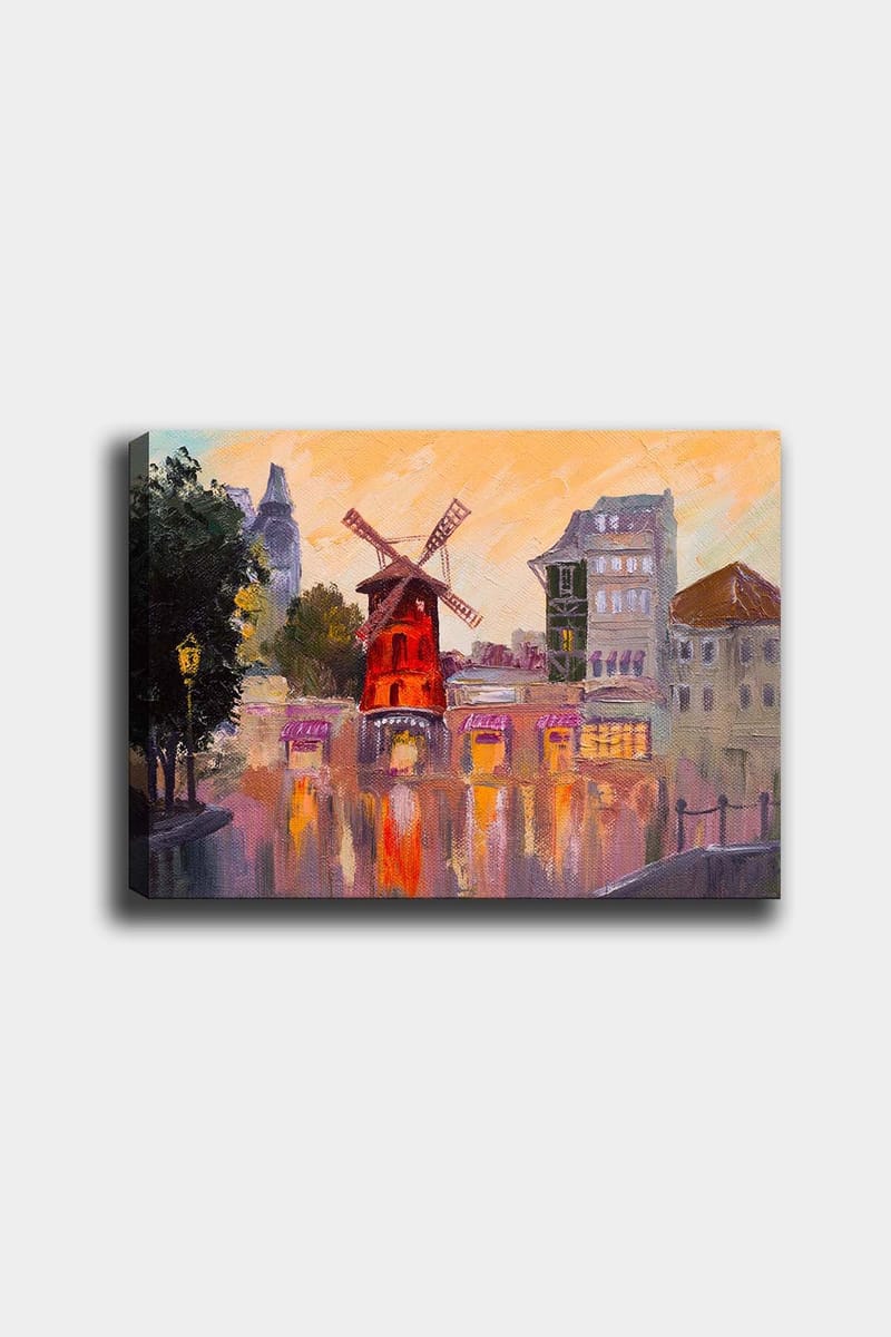 Koristeellinen Canvastaulu 50x70 cm - Monivärinen - Sisustustuotteet - Taulu & taide - Canvas-taulu