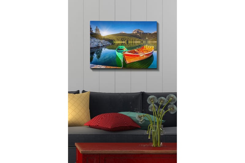 Koristeellinen Canvastaulu 50x70 cm - Monivärinen - Sisustustuotteet - Taulu & taide - Canvas-taulu