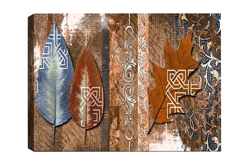 Koristeellinen Canvastaulu 50x70 cm - Monivärinen - Sisustustuotteet - Taulu & taide - Canvas-taulu