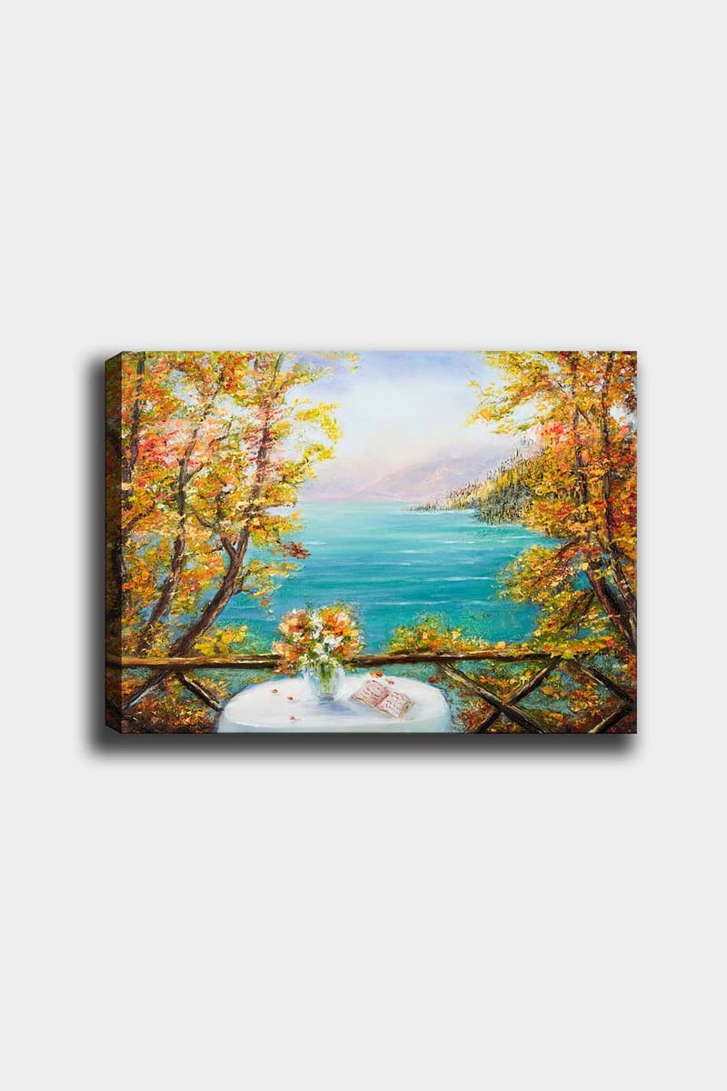 Koristeellinen Canvastaulu 50x70 cm - Monivärinen - Sisustustuotteet - Taulu & taide - Canvas-taulu
