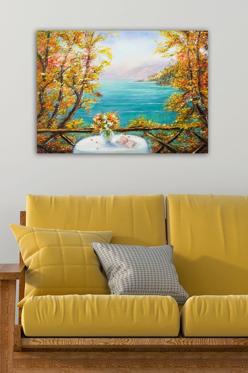 Koristeellinen Canvastaulu 50x70 cm - Monivärinen - Sisustustuotteet - Taulu & taide - Canvas-taulu