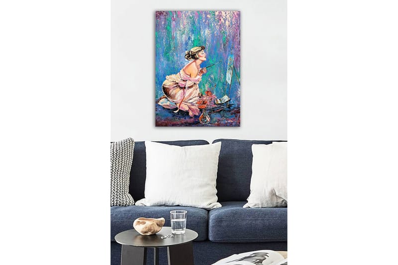 Koristeellinen Canvastaulu 50x70 cm - Monivärinen - Sisustustuotteet - Taulu & taide - Canvas-taulu