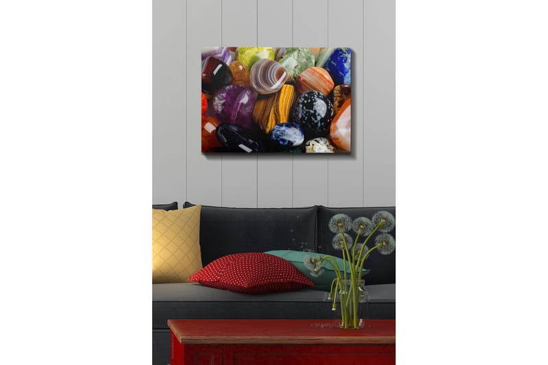 Koristeellinen Canvastaulu 50x70 cm - Monivärinen - Sisustustuotteet - Taulu & taide - Canvas-taulu
