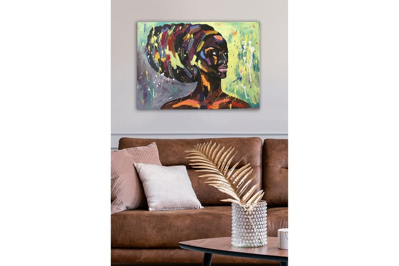 Koristeellinen Canvastaulu 50x70 cm - Monivärinen - Sisustustuotteet - Taulu & taide - Canvas-taulu