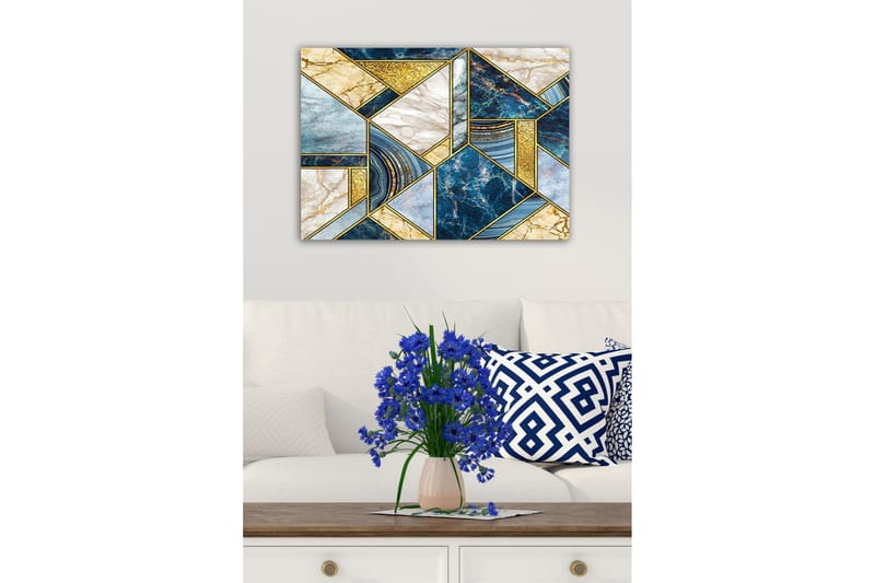 Koristeellinen Canvastaulu 50x70 cm - Monivärinen - Sisustustuotteet - Taulu & taide - Canvas-taulu