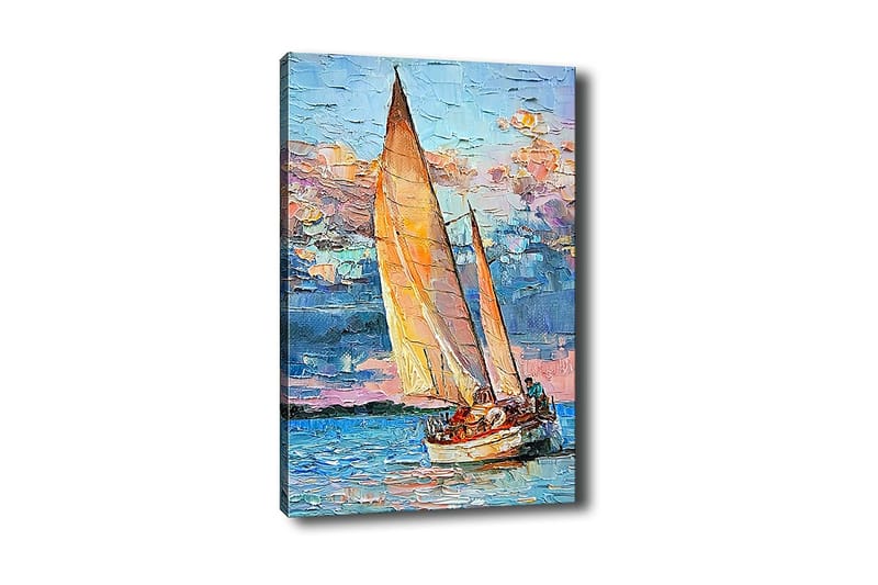 Koristeellinen Canvastaulu 50x70 cm - Monivärinen - Sisustustuotteet - Taulu & taide - Canvas-taulu