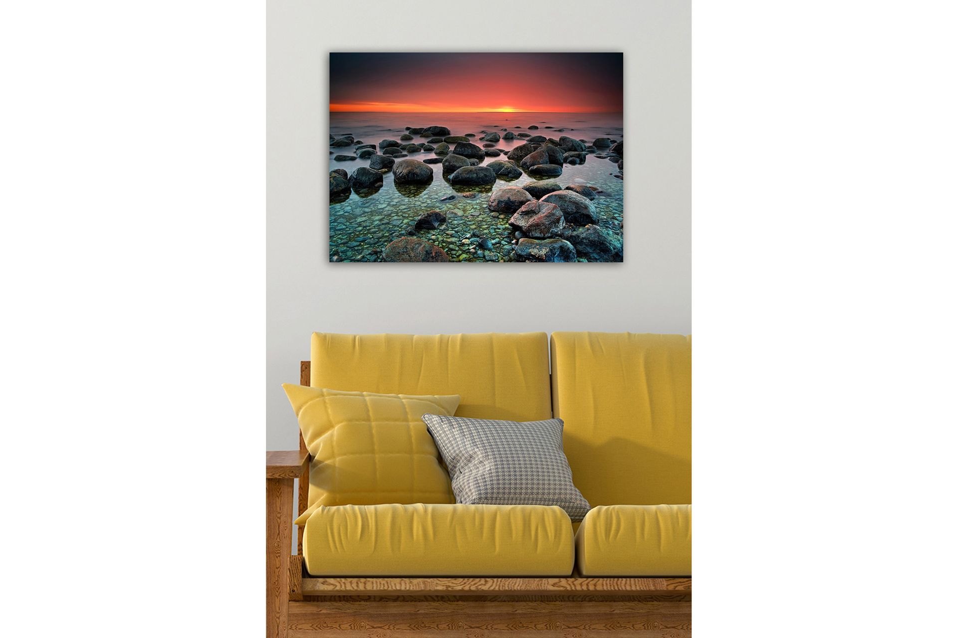 Koristeellinen Canvastaulu 50x70 cm - Monivärinen - Sisustustuotteet - Taulu & taide - Canvas-taulu