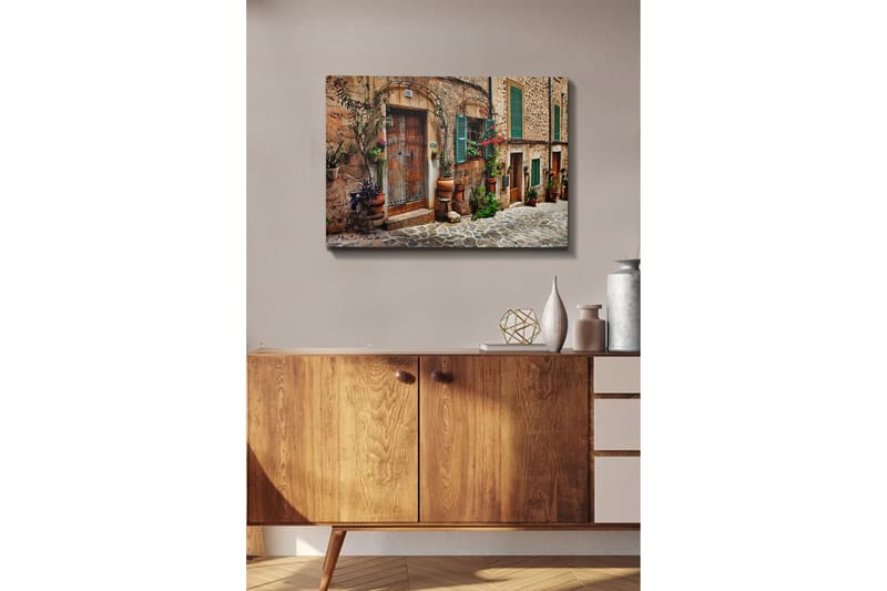 Koristeellinen Canvastaulu 50x70 cm - Monivärinen - Sisustustuotteet - Taulu & taide - Canvas-taulu