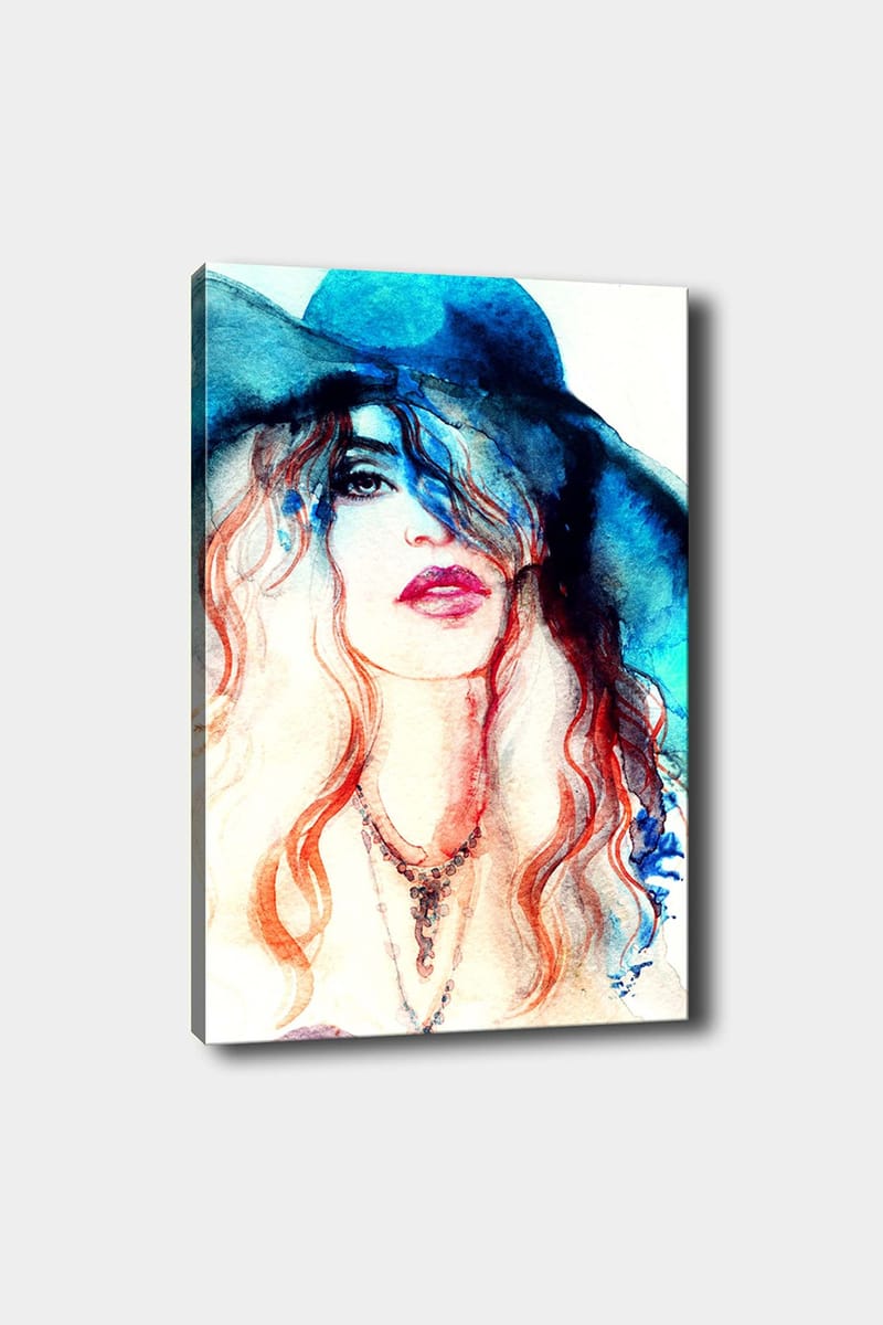 Koristeellinen Canvastaulu 50x70 cm - Monivärinen - Sisustustuotteet - Taulu & taide - Canvas-taulu