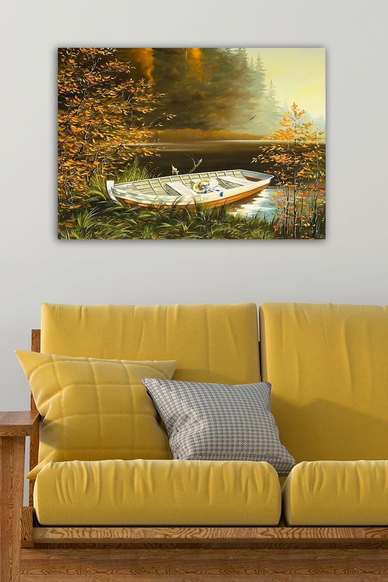 Koristeellinen Canvastaulu 50x70 cm - Monivärinen - Sisustustuotteet - Taulu & taide - Canvas-taulu