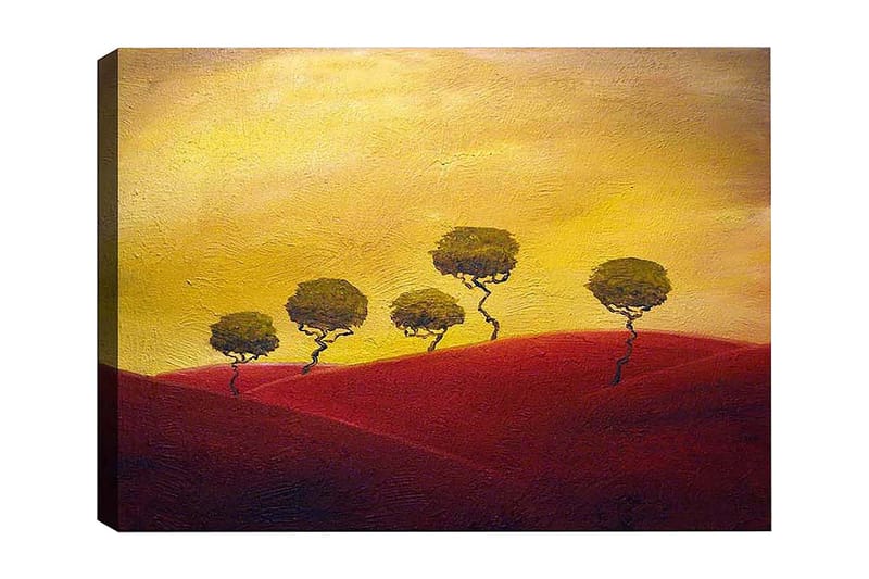 Koristeellinen Canvastaulu 50x70 cm - Monivärinen - Sisustustuotteet - Taulu & taide - Canvas-taulu