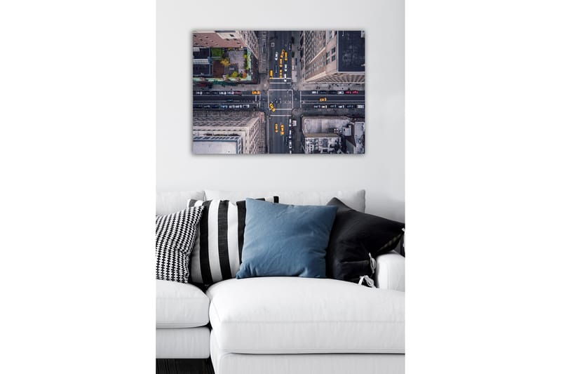 Koristeellinen Canvastaulu 50x70 cm - Monivärinen - Sisustustuotteet - Taulu & taide - Canvas-taulu