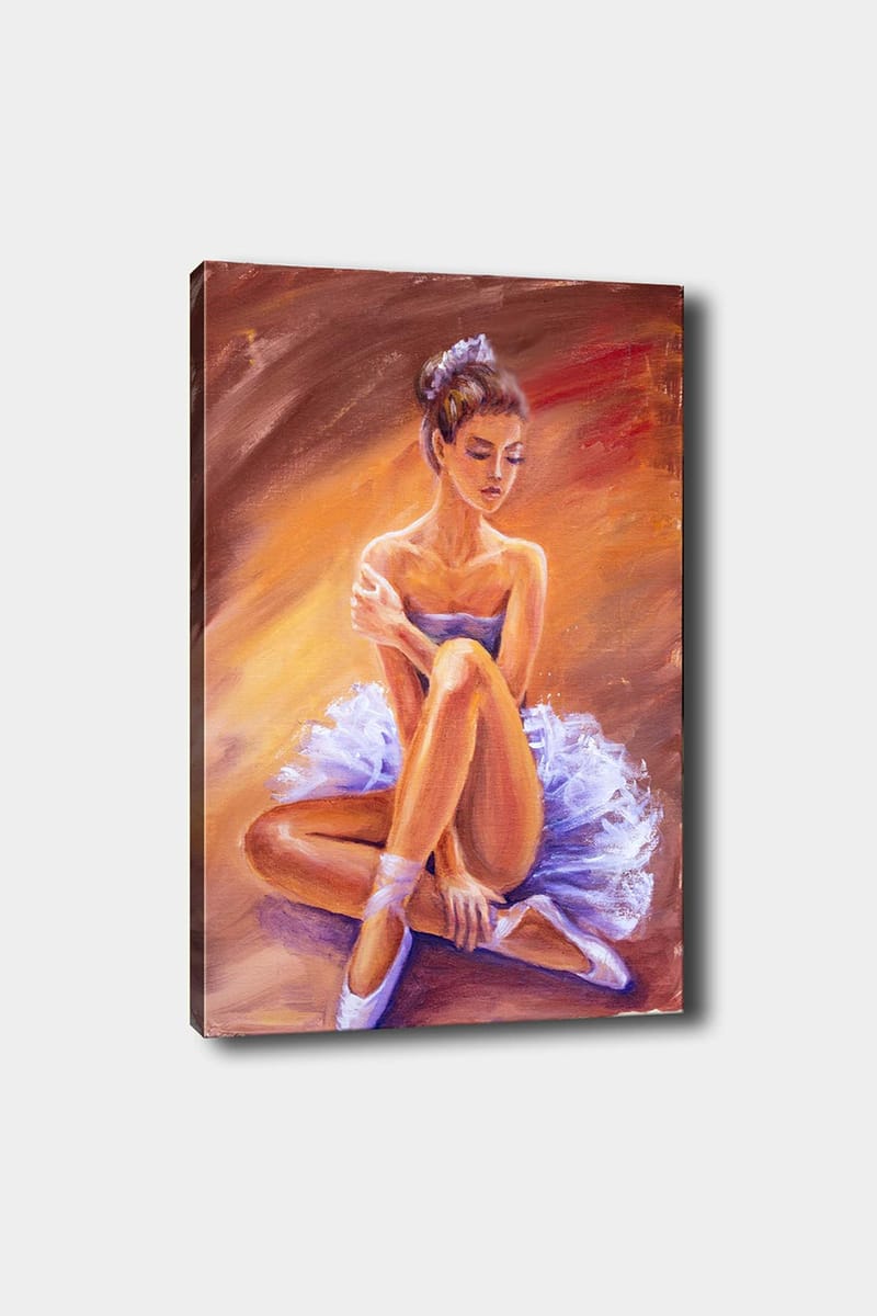 Koristeellinen Canvastaulu 50x70 cm - Monivärinen - Sisustustuotteet - Taulu & taide - Canvas-taulu