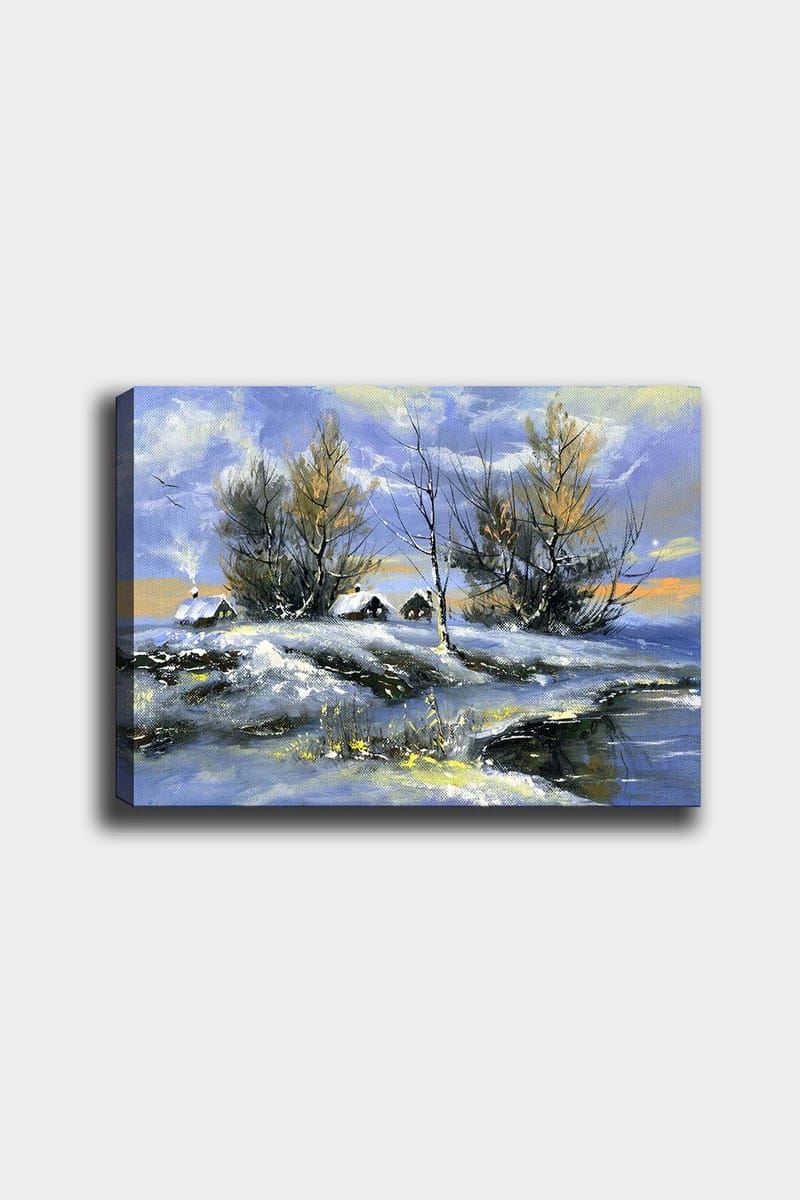 Koristeellinen Canvastaulu 50x70 cm - Monivärinen - Sisustustuotteet - Taulu & taide - Canvas-taulu