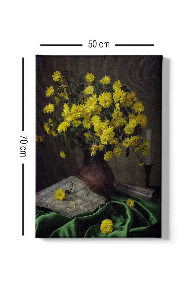 Koristeellinen Canvastaulu 50x70 cm - Monivärinen - Sisustustuotteet - Taulu & taide - Canvas-taulu