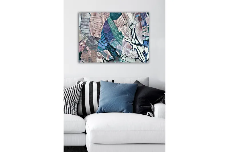 Koristeellinen Canvastaulu 50x70 cm - Monivärinen - Sisustustuotteet - Taulu & taide - Canvas-taulu