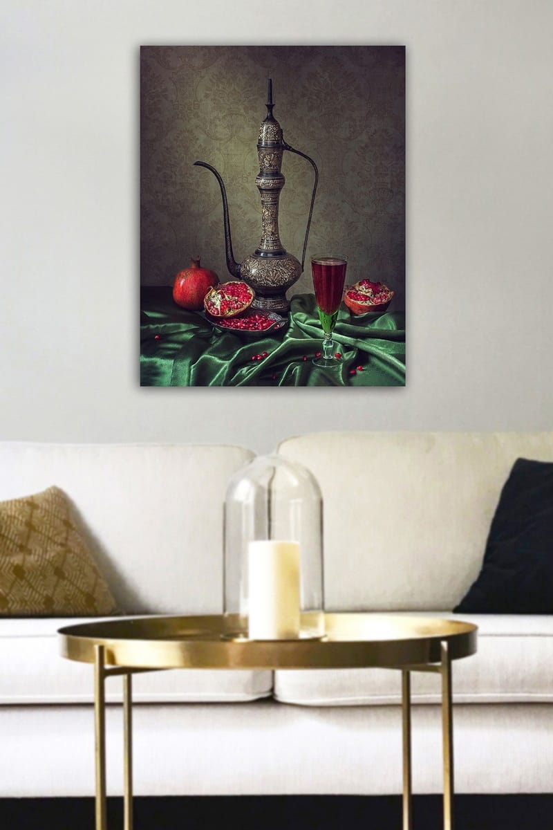 Koristeellinen Canvastaulu 50x70 cm - Monivärinen - Sisustustuotteet - Taulu & taide - Canvas-taulu