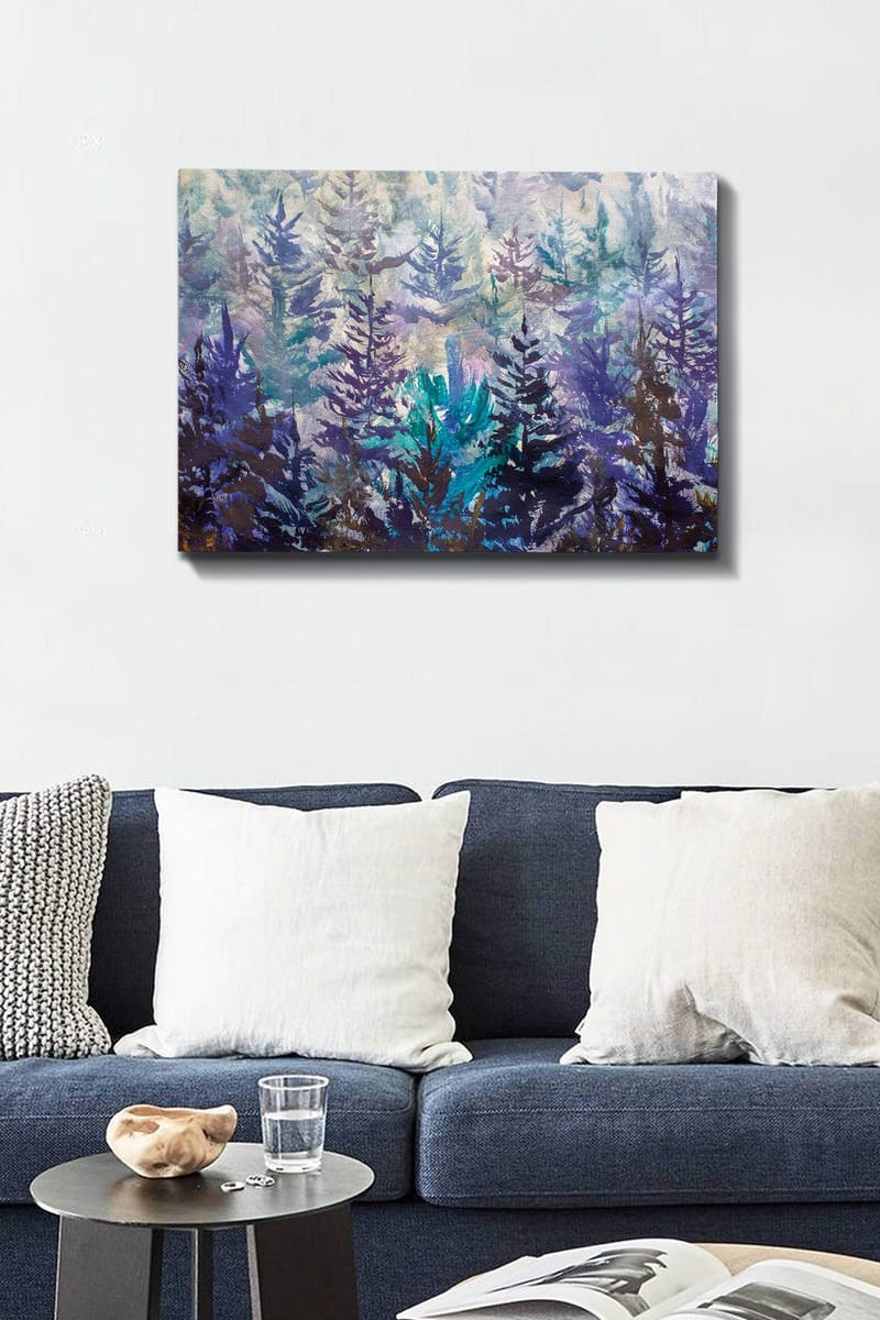 Koristeellinen Canvastaulu 50x70 cm - Monivärinen - Sisustustuotteet - Taulu & taide - Canvas-taulu