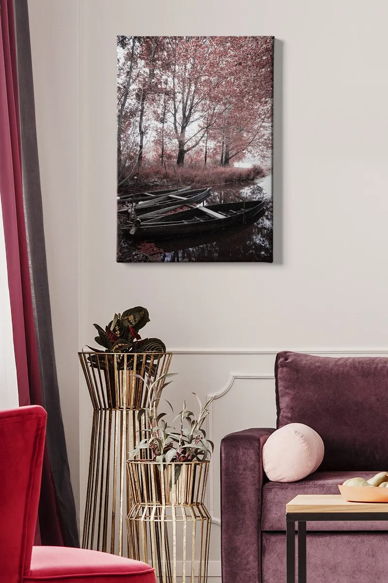 Koristeellinen Canvastaulu 50x70 cm - Monivärinen - Sisustustuotteet - Taulu & taide - Canvas-taulu