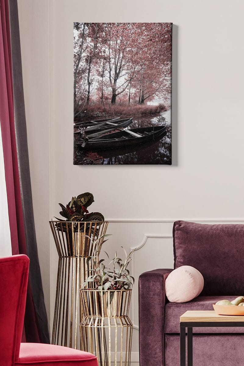 Koristeellinen Canvastaulu 50x70 cm - Monivärinen - Sisustustuotteet - Taulu & taide - Canvas-taulu