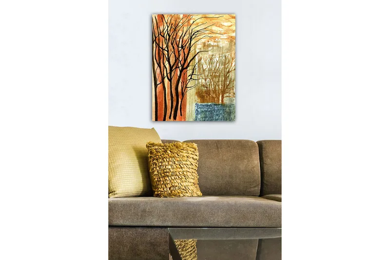 Koristeellinen Canvastaulu 50x70 cm - Monivärinen - Sisustustuotteet - Taulu & taide - Canvas-taulu