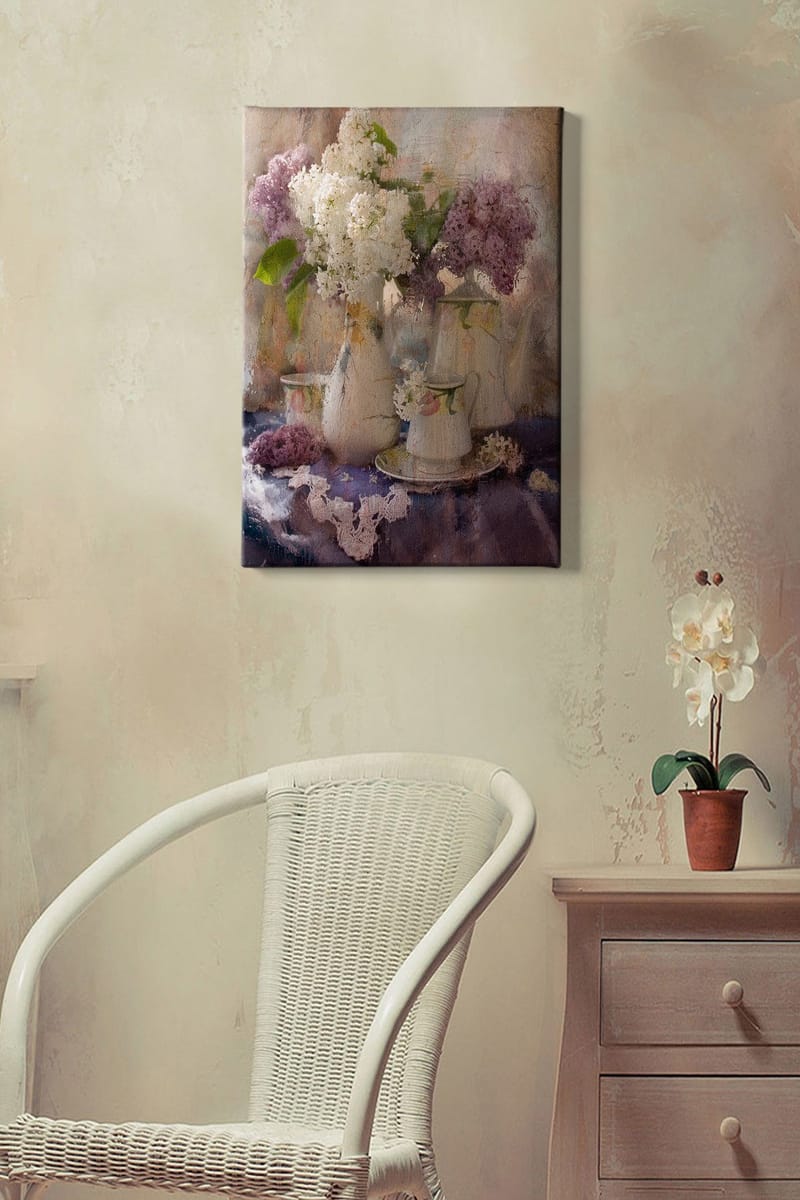 Koristeellinen Canvastaulu 50x70 cm - Monivärinen - Sisustustuotteet - Taulu & taide - Canvas-taulu