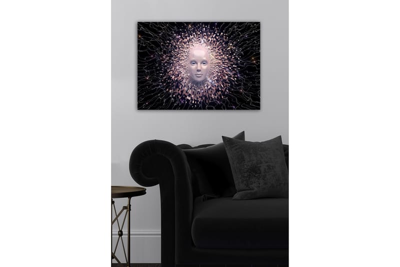 Koristeellinen Canvastaulu 50x70 cm - Monivärinen - Sisustustuotteet - Taulu & taide - Canvas-taulu