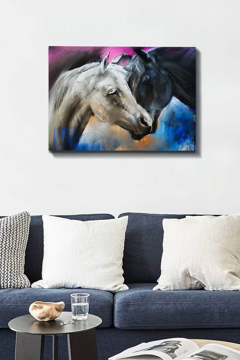 Koristeellinen Canvastaulu 50x70 cm - Monivärinen - Sisustustuotteet - Taulu & taide - Canvas-taulu