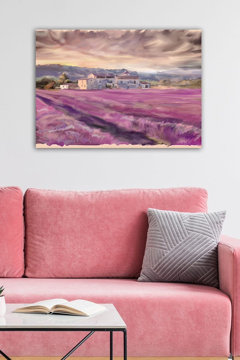 Koristeellinen Canvastaulu 50x70 cm - Monivärinen - Sisustustuotteet - Taulu & taide - Canvas-taulu