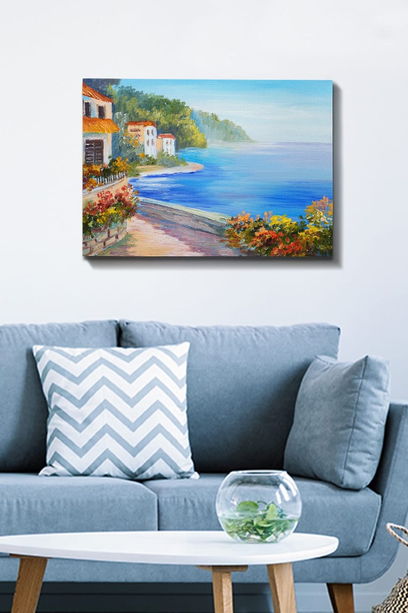 Koristeellinen Canvastaulu 50x70 cm - Monivärinen - Sisustustuotteet - Taulu & taide - Canvas-taulu