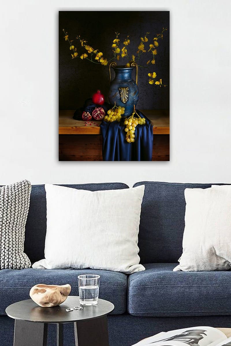 Koristeellinen Canvastaulu 50x70 cm - Monivärinen - Sisustustuotteet - Taulu & taide - Canvas-taulu