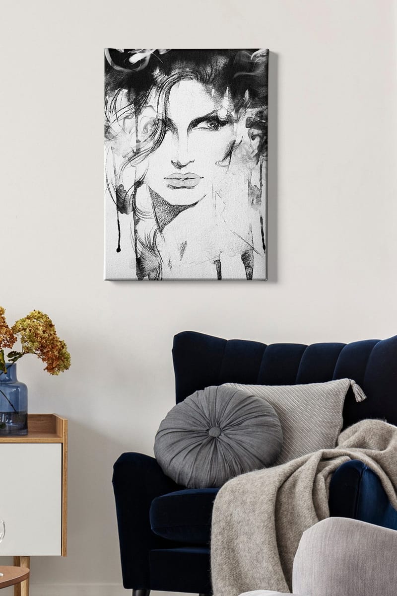 Koristeellinen Canvastaulu 50x70 cm - Monivärinen - Sisustustuotteet - Taulu & taide - Canvas-taulu