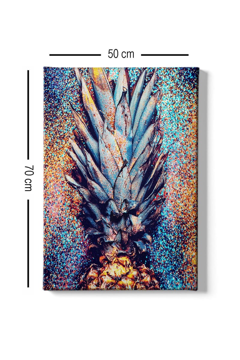 Koristeellinen Canvastaulu 50x70 cm - Monivärinen - Sisustustuotteet - Taulu & taide - Canvas-taulu