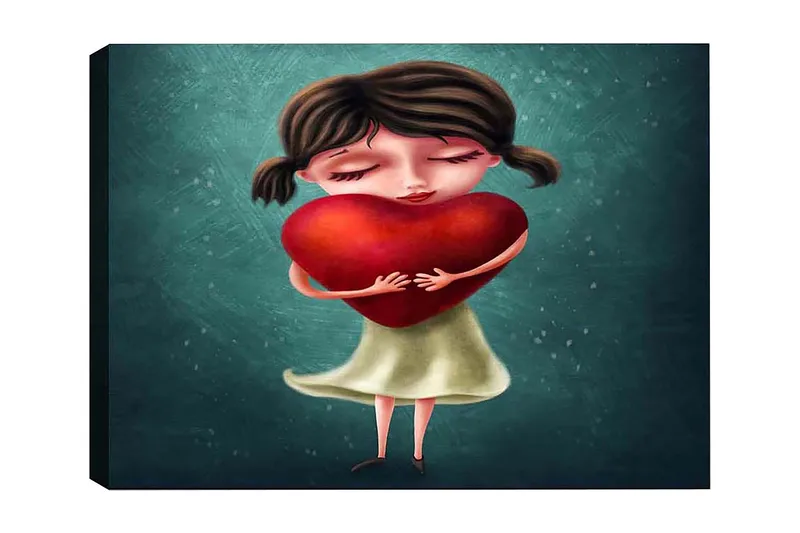 Koristeellinen Canvastaulu 50x70 cm, Monivärinen