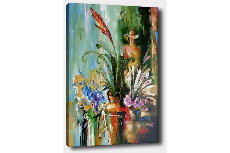 Koristeellinen Canvastaulu 50x70 cm - Monivärinen - Sisustustuotteet - Taulu & taide - Canvas-taulu