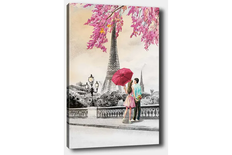 Koristeellinen Canvastaulu 50x70 cm - Monivärinen - Sisustustuotteet - Taulu & taide - Canvas-taulu