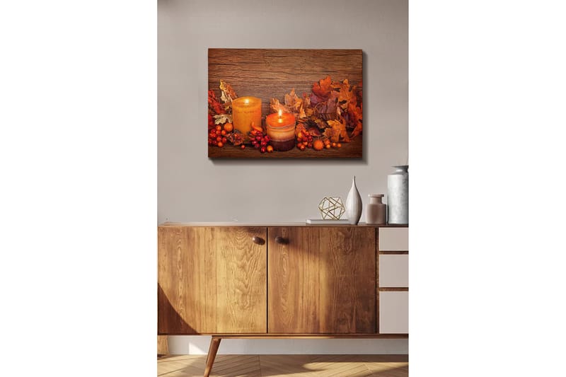 Koristeellinen Canvastaulu 50x70 cm - Monivärinen - Sisustustuotteet - Taulu & taide - Canvas-taulu