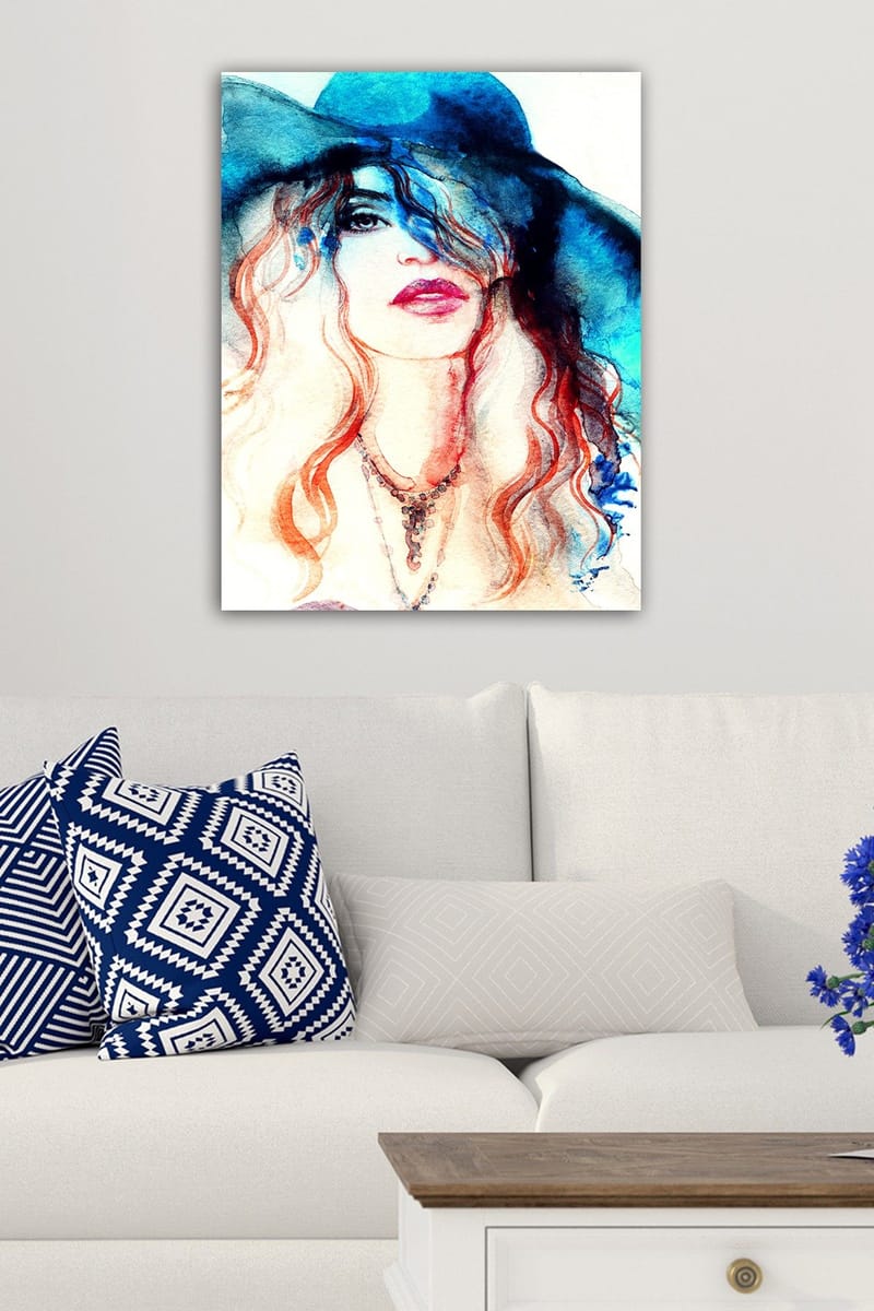 Koristeellinen Canvastaulu 50x70 cm - Monivärinen - Sisustustuotteet - Taulu & taide - Canvas-taulu