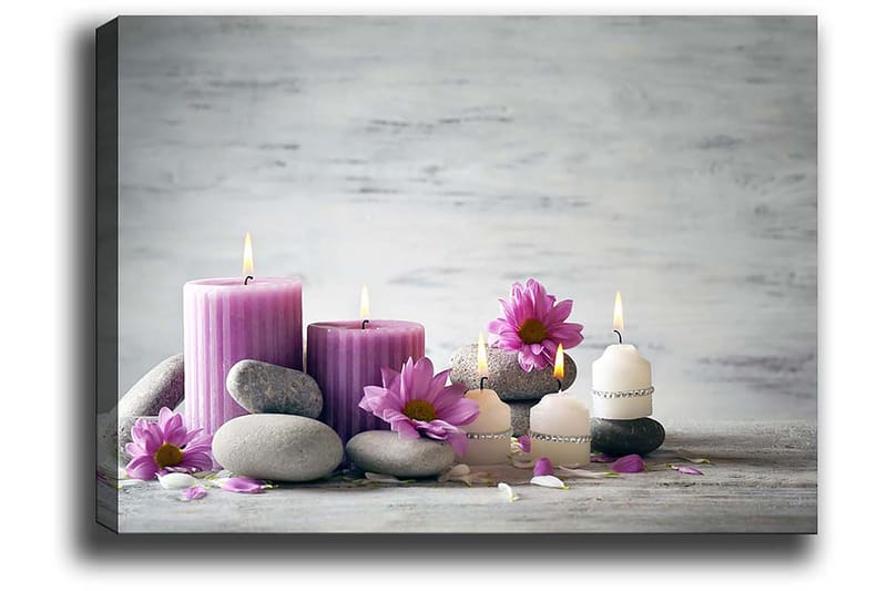 Koristeellinen Canvastaulu 50x70 cm - Monivärinen - Sisustustuotteet - Taulu & taide - Canvas-taulu