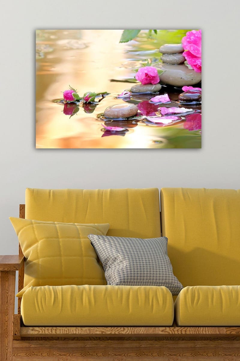 Koristeellinen Canvastaulu 50x70 cm - Monivärinen - Sisustustuotteet - Taulu & taide - Canvas-taulu