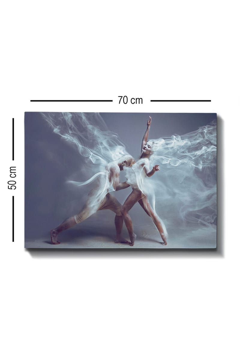 Koristeellinen Canvastaulu 50x70 cm - Monivärinen - Sisustustuotteet - Taulu & taide - Canvas-taulu