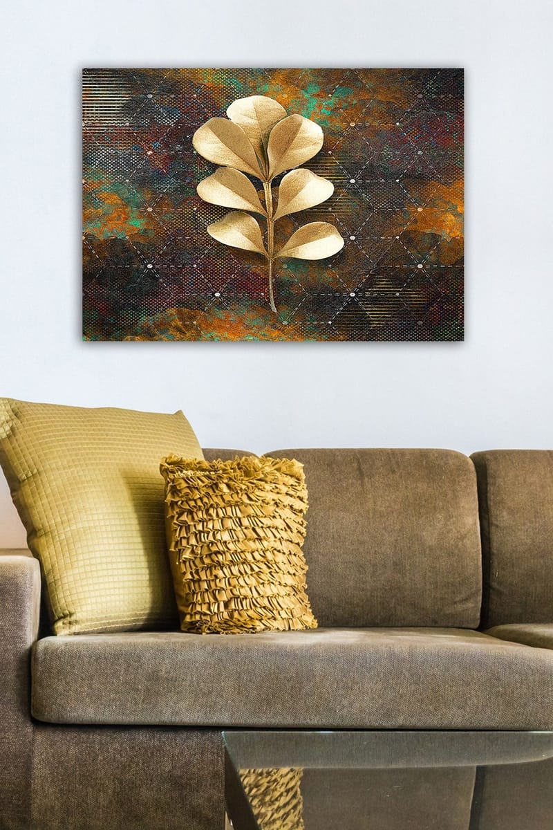 Koristeellinen Canvastaulu 50x70 cm - Monivärinen - Sisustustuotteet - Taulu & taide - Canvas-taulu