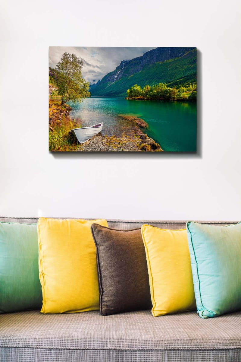 Koristeellinen Canvastaulu 50x70 cm - Monivärinen - Sisustustuotteet - Taulu & taide - Canvas-taulu