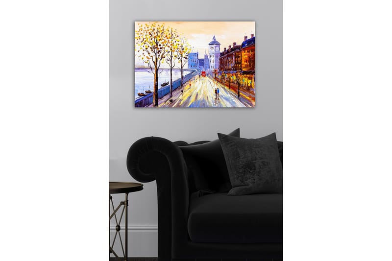 Koristeellinen Canvastaulu 50x70 cm - Monivärinen - Sisustustuotteet - Taulu & taide - Canvas-taulu