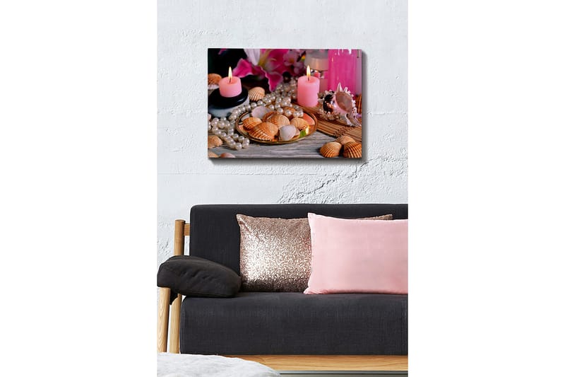 Koristeellinen Canvastaulu 50x70 cm - Monivärinen - Sisustustuotteet - Taulu & taide - Canvas-taulu