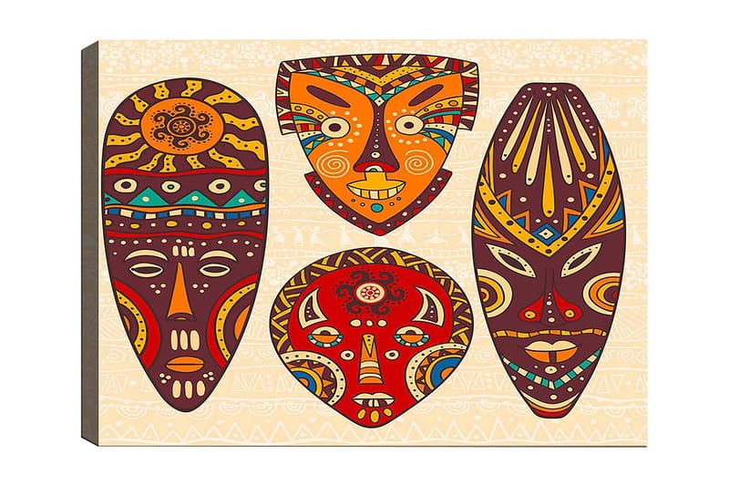 Koristeellinen Canvastaulu 50x70 cm, Monivärinen