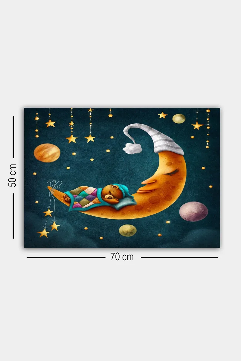 Koristeellinen Canvastaulu 50x70 cm - Monivärinen - Sisustustuotteet - Taulu & taide - Canvas-taulu