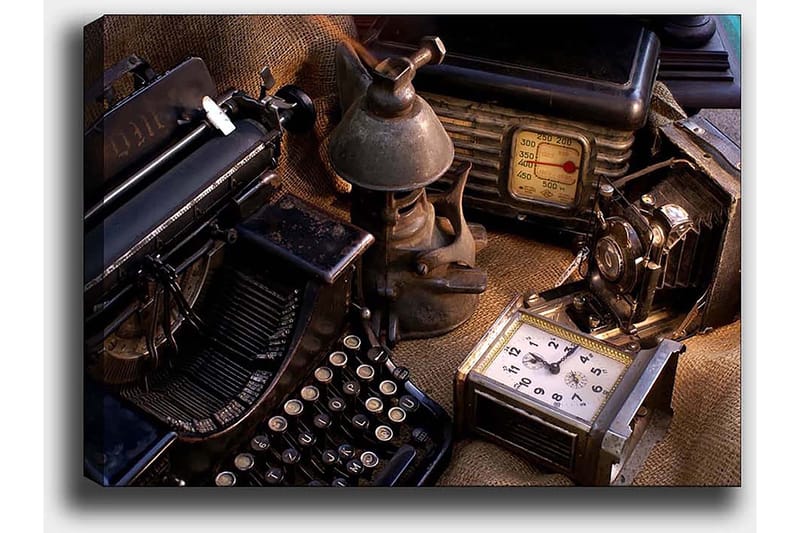 Koristeellinen Canvastaulu 50x70 cm - Monivärinen - Sisustustuotteet - Taulu & taide - Canvas-taulu