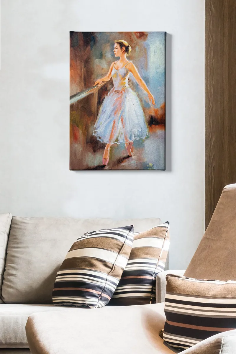 Koristeellinen Canvastaulu 50x70 cm - Monivärinen - Sisustustuotteet - Taulu & taide - Canvas-taulu